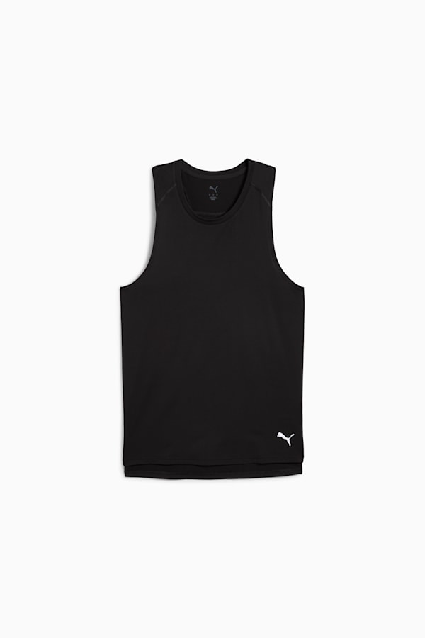 Graphic Mesh Running Singlet Men, PUMA Black, extralarge