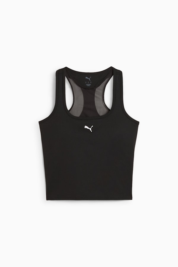 CLOUDSPUN Mesh 2-in-1 Tank Women, PUMA Black, extralarge