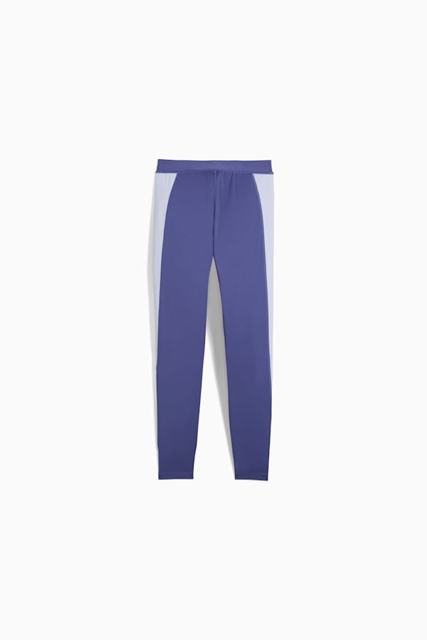 PUMA STRONG High-Waisted 7/8 Colour Block Tights Women, Blue Crystal, extralarge-GBR