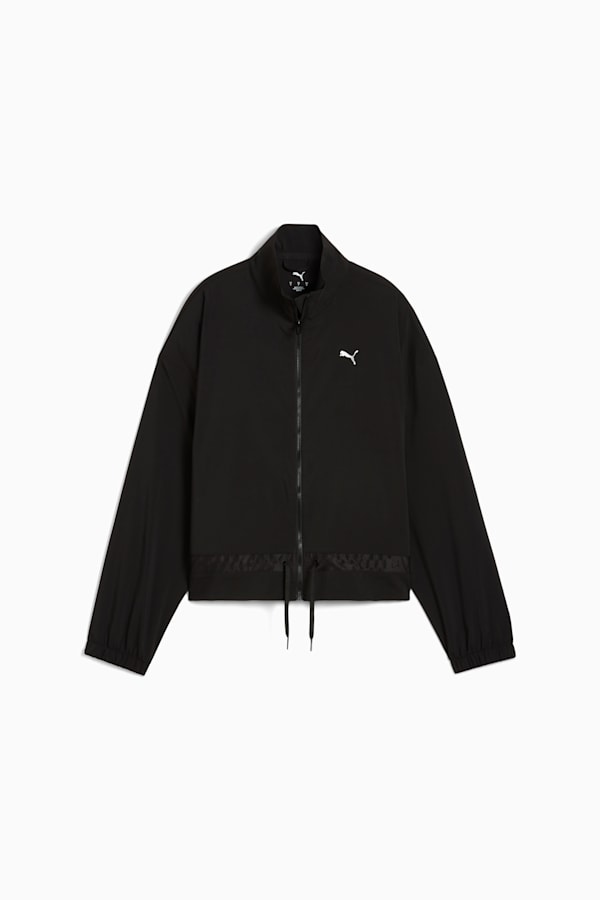 LACE Woven Jacket Women, PUMA Black, extralarge