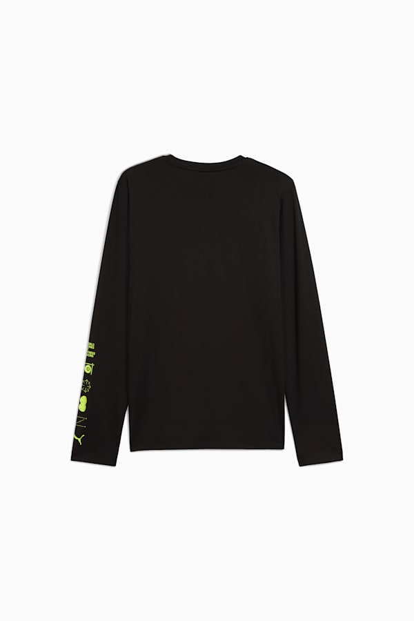 PUMA x HYROX CLOUDSPUN Long-Sleeve Tee Men, PUMA Black, extralarge