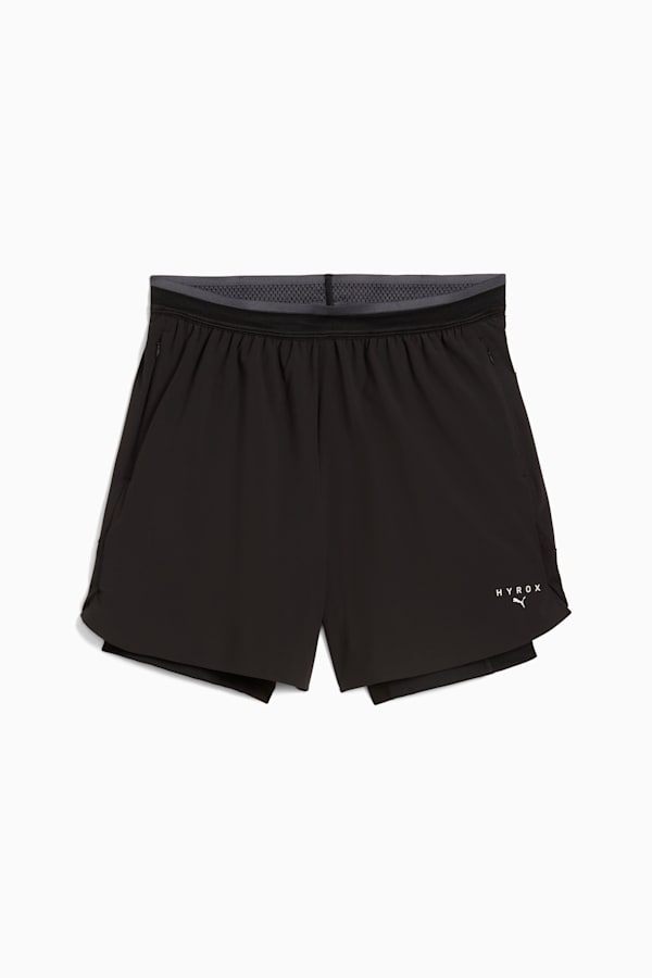 PUMA x HYROX 2-in-1 Training Shorts Men, PUMA Black, extralarge