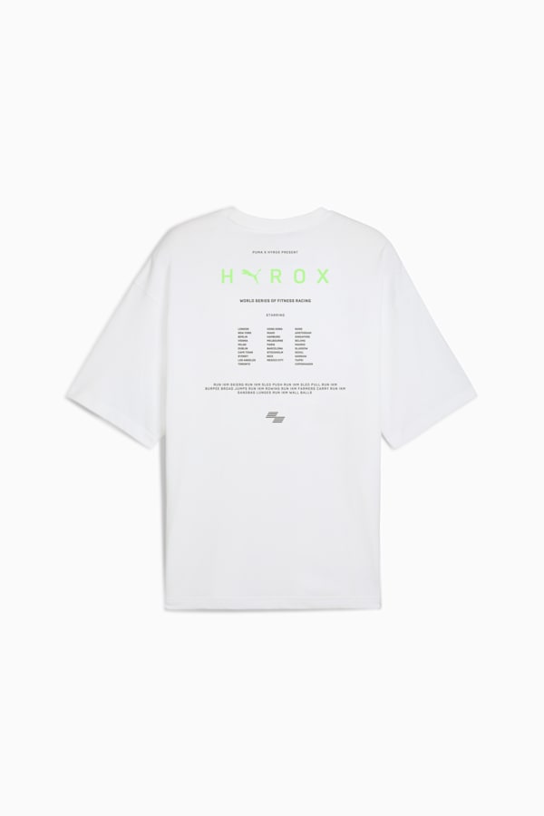 PUMA x HYROX Oversized Tee Men, PUMA White, extralarge