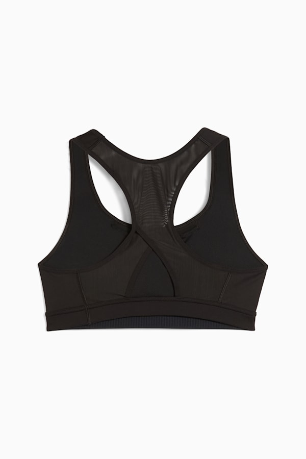 PUMA x HYROX Mid Impact Bra Women, PUMA Black, extralarge