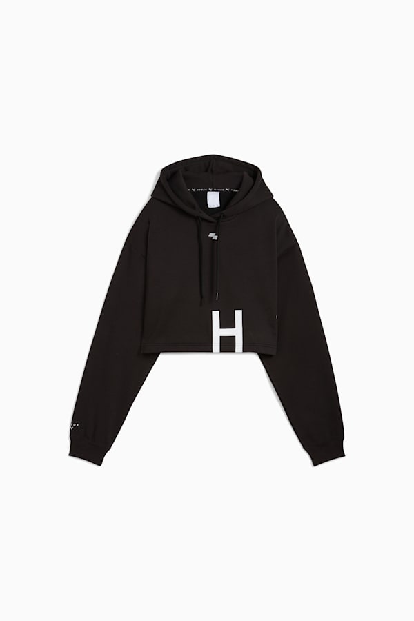 PUMA x HYROX Heavyweight Hoodie Women, PUMA Black, extralarge
