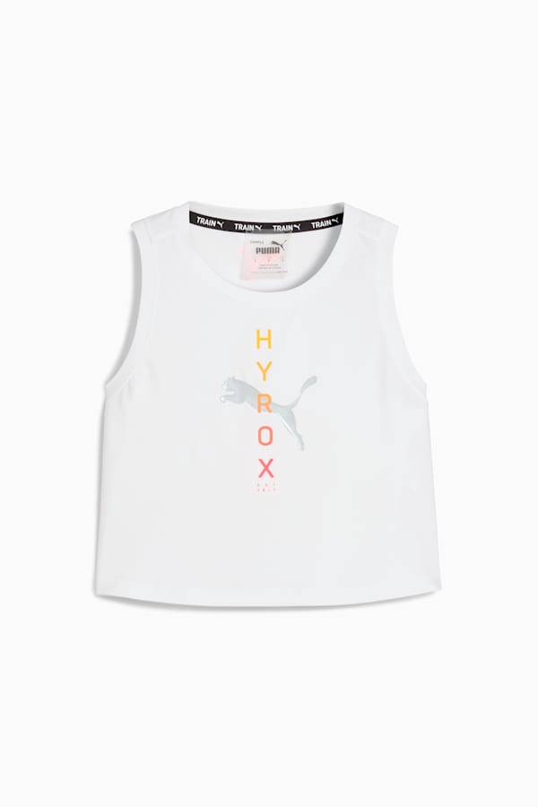 PUMA x HYROX CLOUDSPUN Tank Women, PUMA White, extralarge