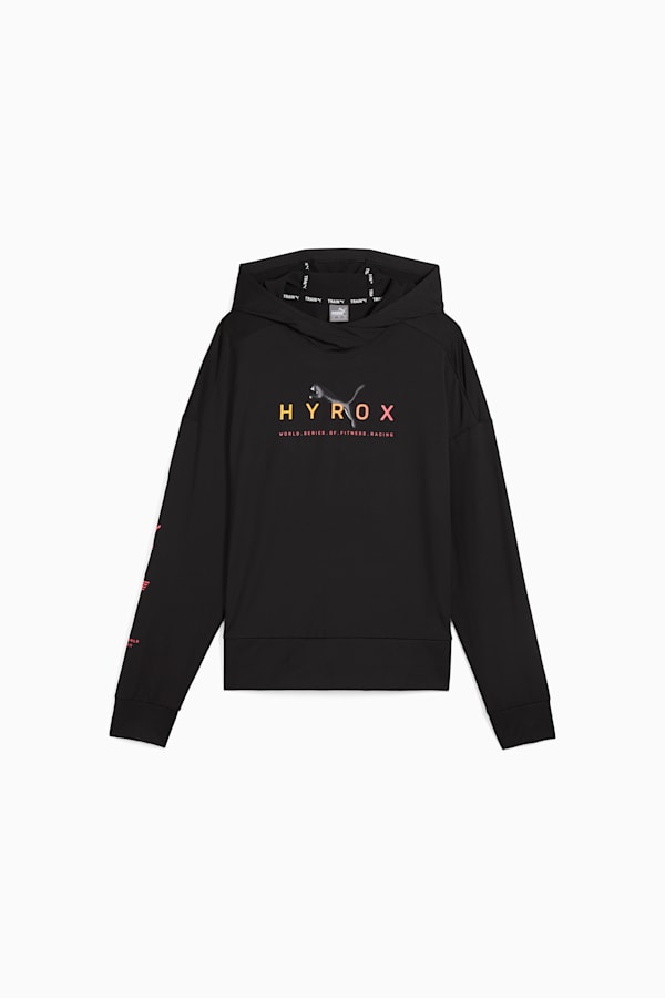 Black and rose gold puma hoodie cheap
