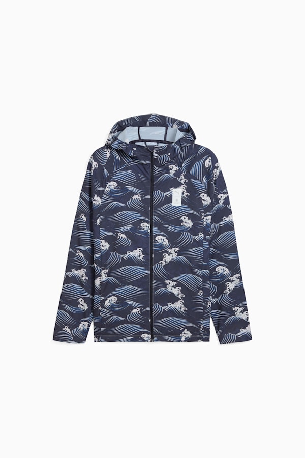 PUMA x SAYSKY Graphic Jacket Unisex, New Navy, extralarge