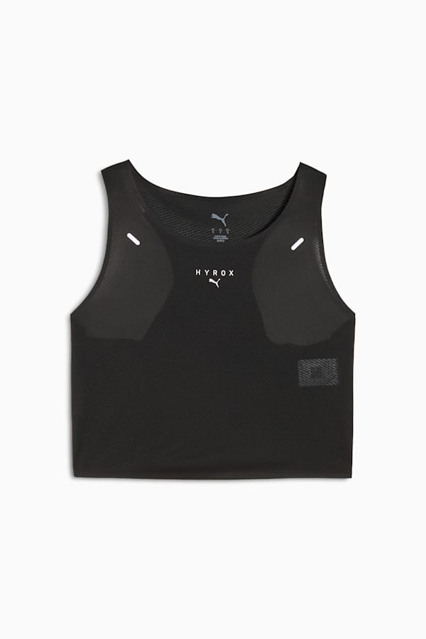 PUMA x HYROX ULTRASPUN Cropped Tank Top Women, PUMA Black, extralarge