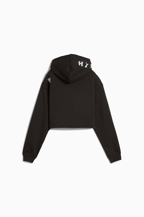 PUMA x HYROX Heavyweight Hoodie Women, PUMA Black, extralarge-GBR