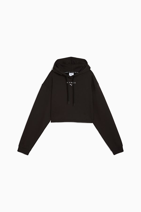 PUMA x HYROX Heavyweight Hoodie Women, PUMA Black, extralarge-GBR
