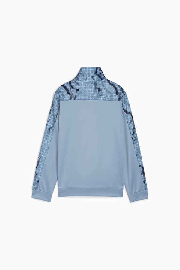 TRAIN ALL DAY Essentials Polyblend Half-Zip Youth, Cool Blue, extralarge-GBR