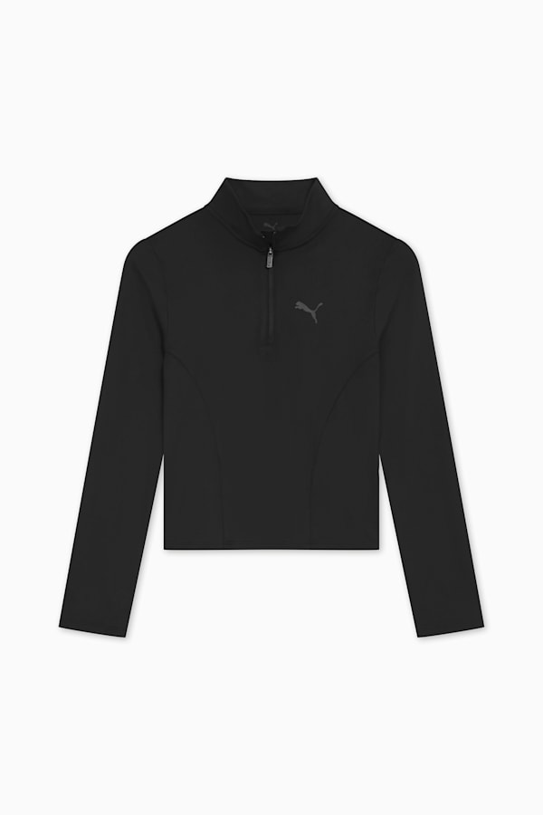 TRAIN Regular Length Half-Zip Women, PUMA Black, extralarge-GBR