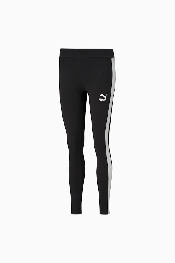 Iconic T7 Mid-Rise Leggings Women, Puma Black, extralarge