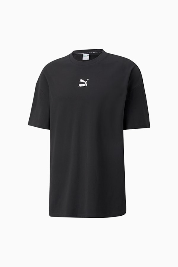 Classics Men's Boxy Tee, Puma Black, extralarge