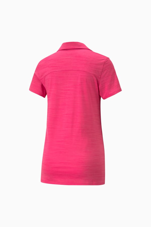 CLOUDSPUN Coast Women's Golf Polo, Orchid Shadow Heather, extralarge