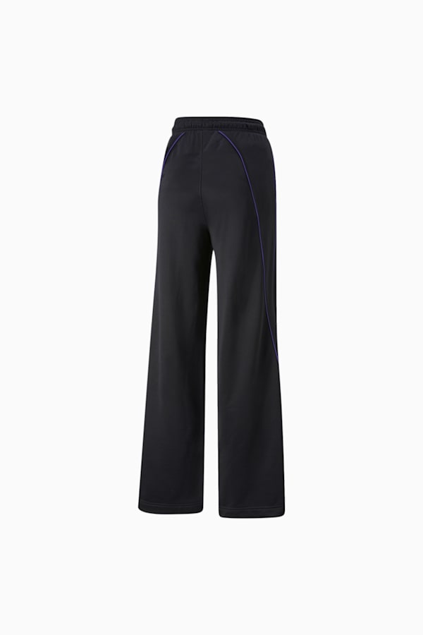 PUMA x PERKS AND MINI Wide Leg Pants Women, Puma Black, extralarge-DFA