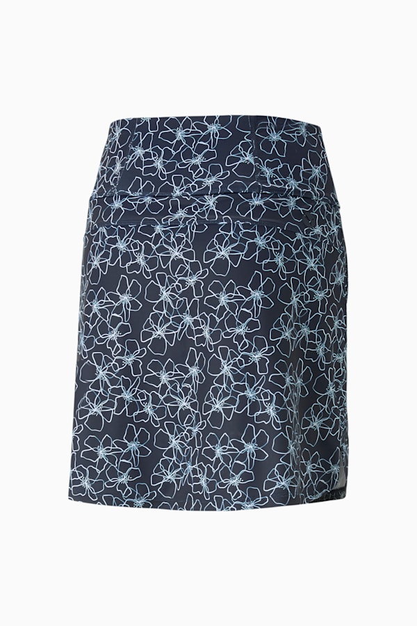 PWRMESH Island Flower Golf Skirt Women, Navy Blazer-Bright White, extralarge-GBR