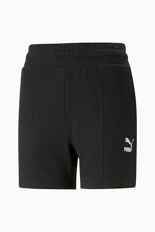 Classics Pintuck Shorts Women, PUMA Black, extralarge