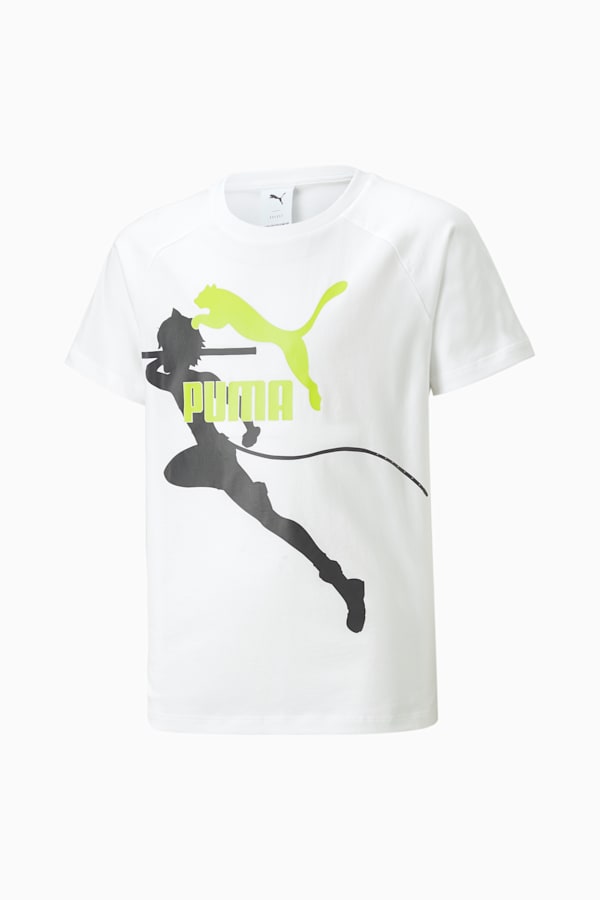 PUMA x MIRACULOUS Tee Youth, PUMA White, extralarge