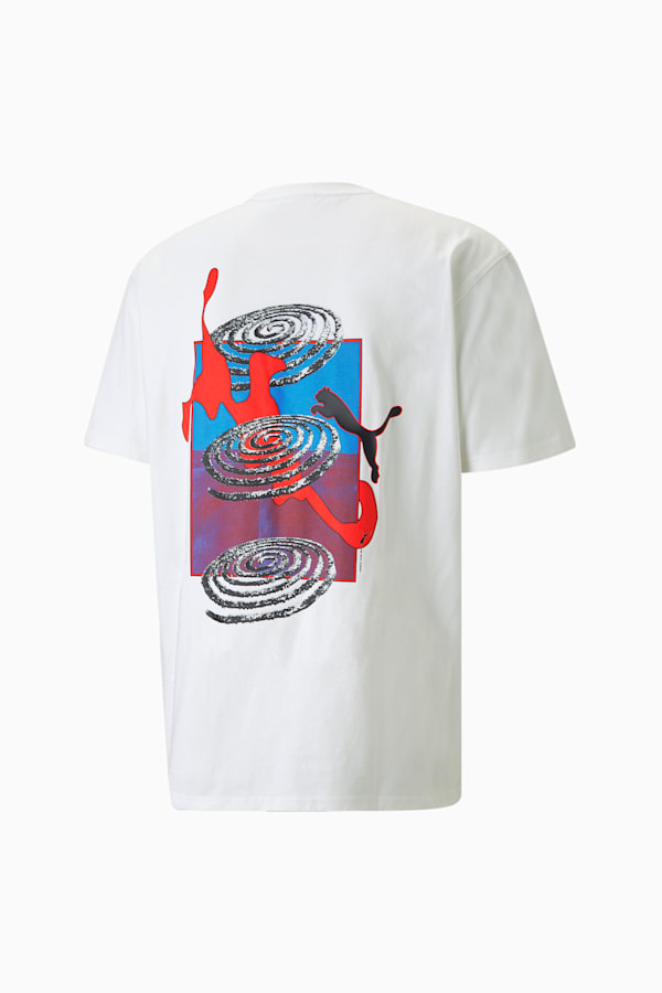 PUMA x PERKS AND MINI Graphic Tee, PUMA White, extralarge