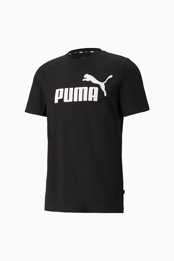Black and white puma shirt top