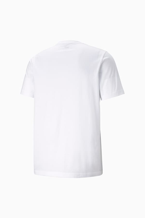 Essentials Logo Tee Men, Puma White, extralarge