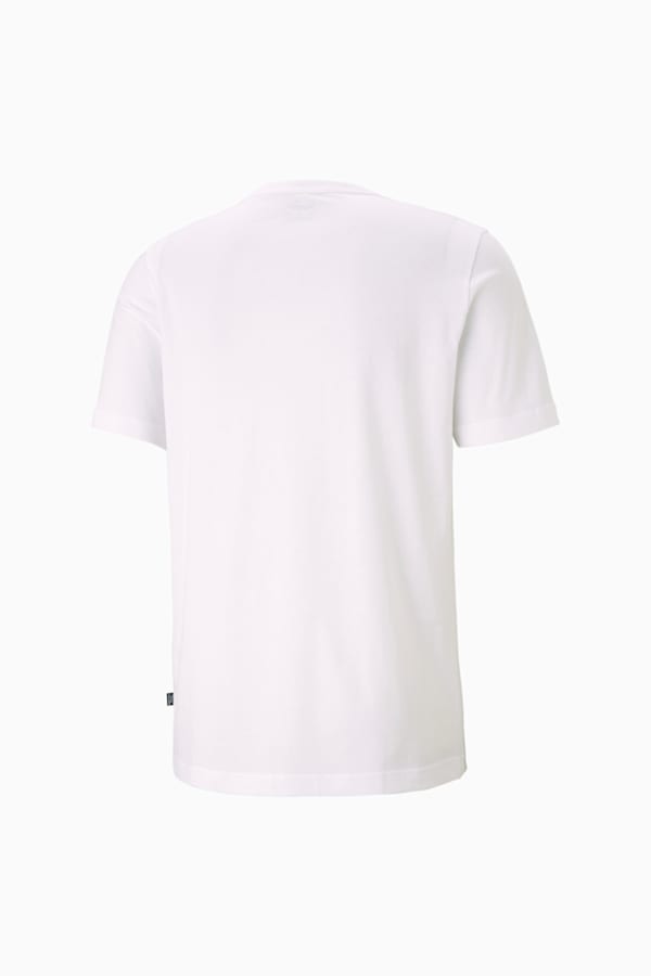 Essentials Small Logo Tee Men, Puma White, extralarge