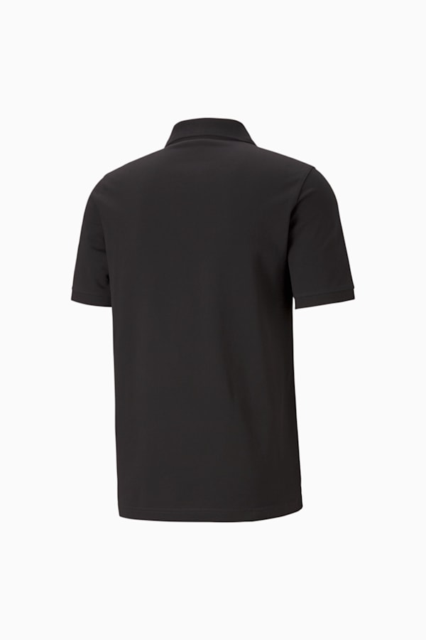 Essentials Pique Polo Shirt Men, Puma Black, extralarge