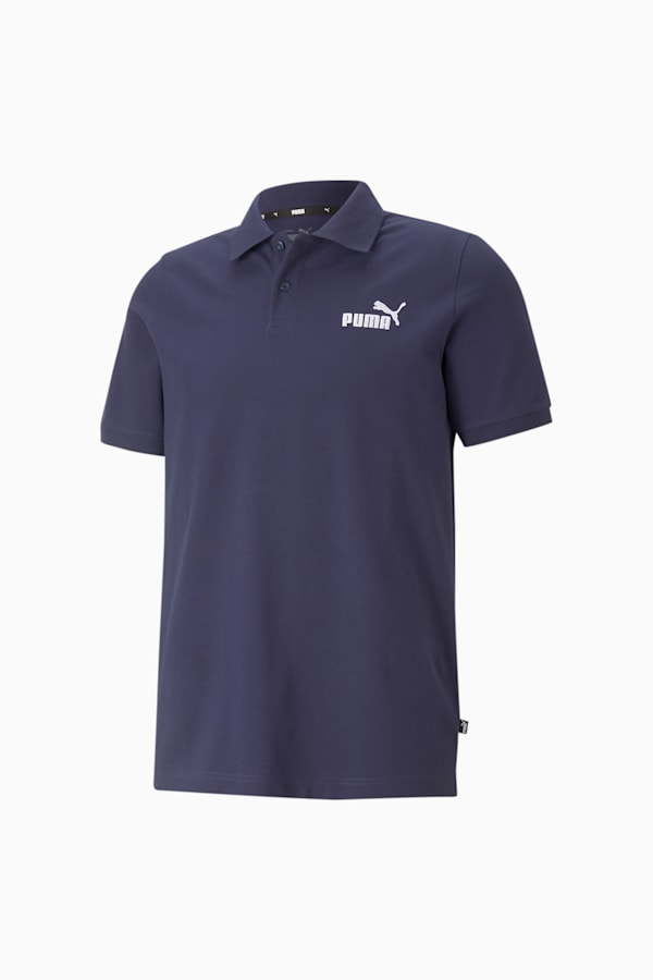 Essentials Pique Polo Shirt Men, Peacoat, extralarge