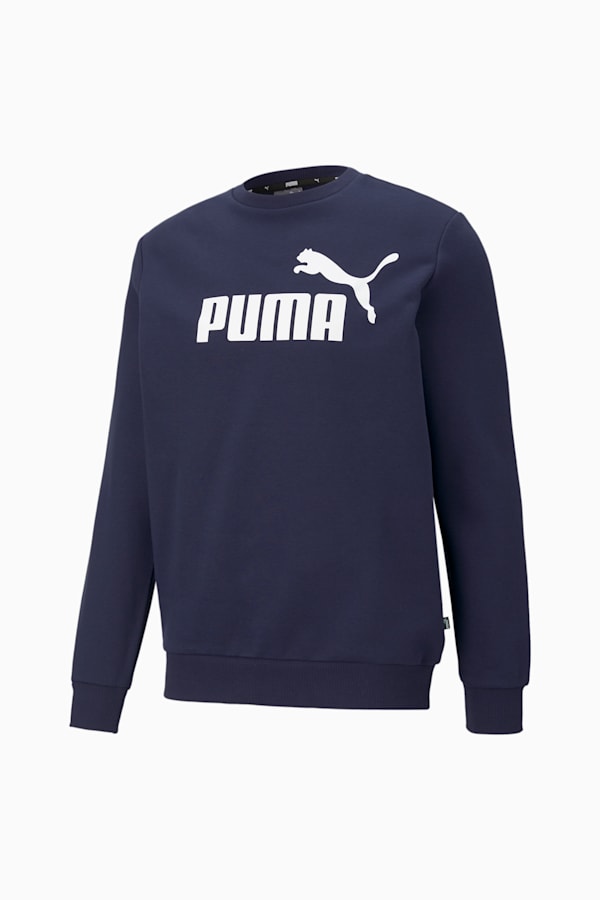 Essentials Big Logo Crew Neck Sweater Men, Peacoat, extralarge