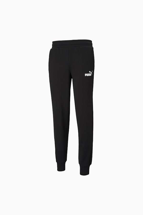 Essentials Logo Sweatpants Men, Puma Black, extralarge