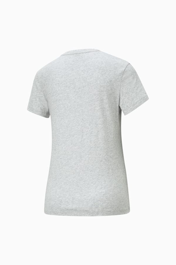 Essentials Logo Tee Women, Light Gray Heather, extralarge