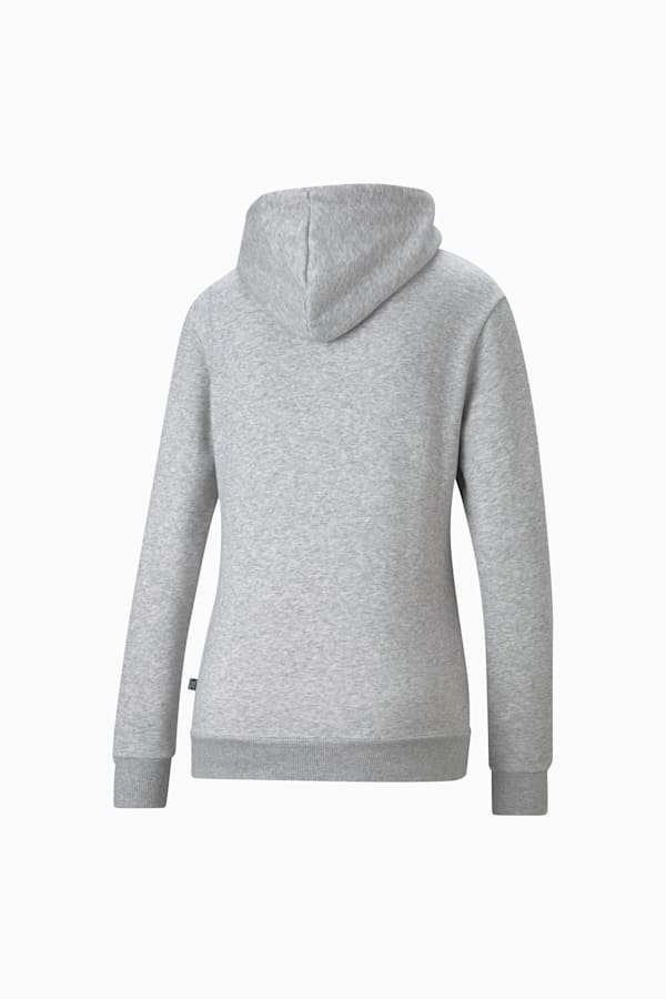 Essentials Small Logo Hoodie Women, Light Gray Heather, extralarge-GBR