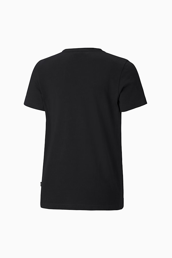 Essentials Logo Tee Youth, Puma Black, extralarge