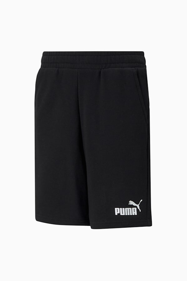 Essentials Sweat Shorts Youth, Puma Black, extralarge