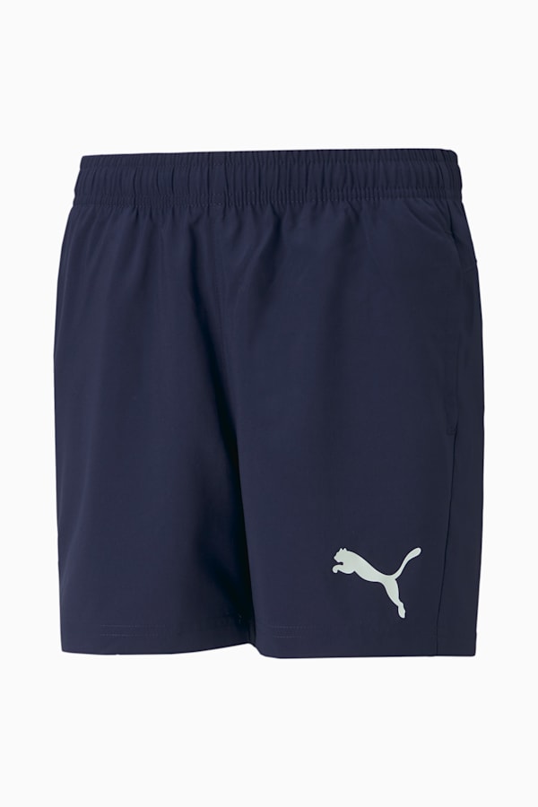 Active Woven Shorts Youth, Peacoat, extralarge