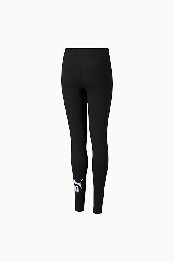 Essentials Logo Leggings Youth, Puma Black, extralarge