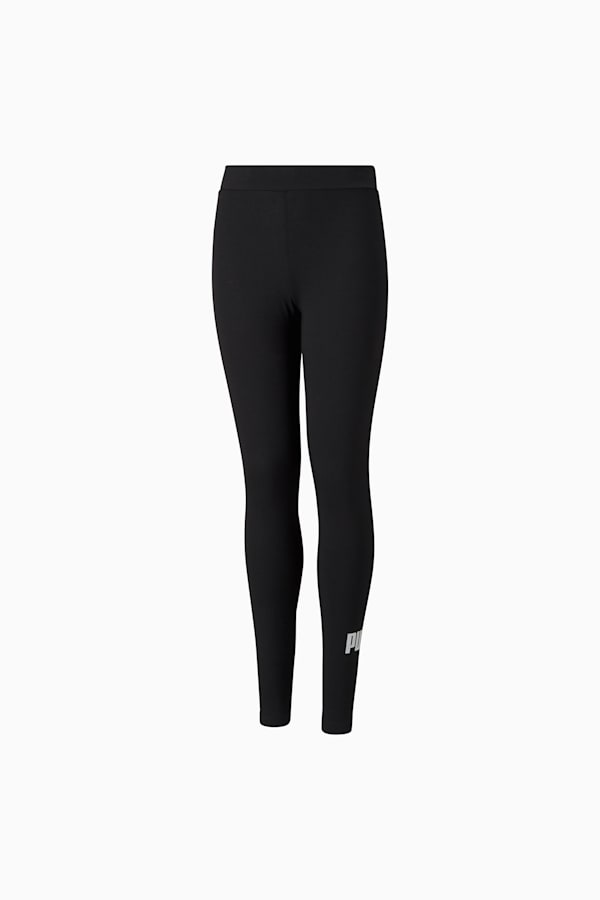 Essentials Logo Leggings Youth, Puma Black, extralarge