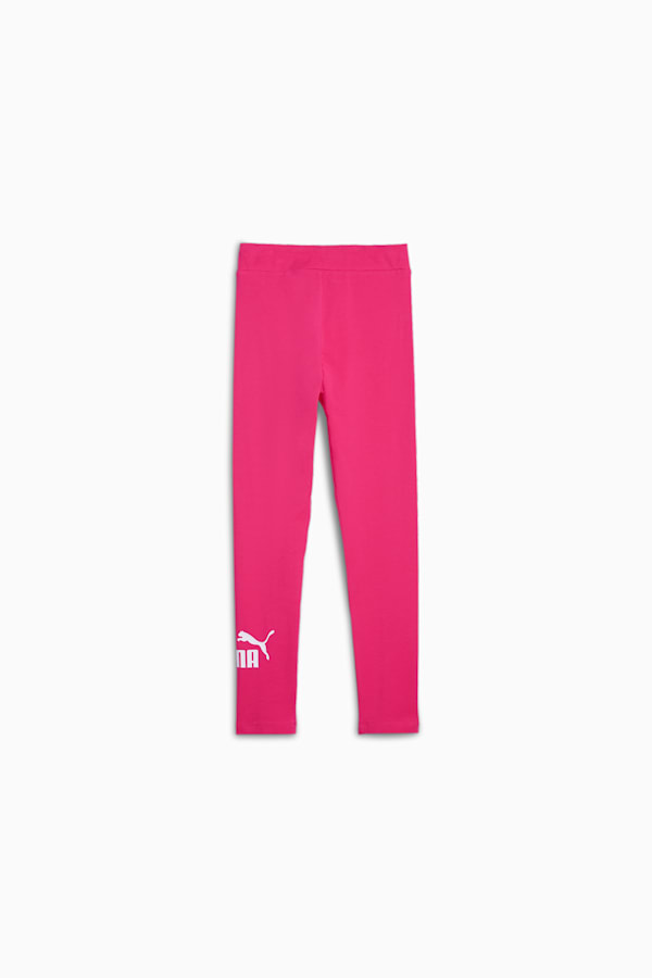 Essentials Logo Leggings Youth, Garnet Rose, extralarge