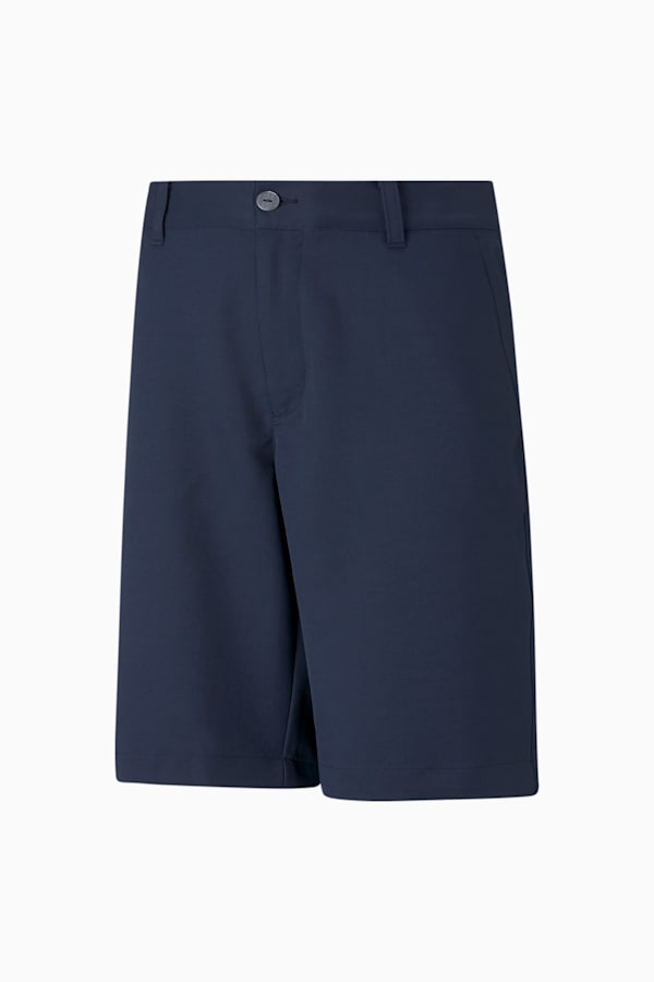 Stretch Golf Shorts Boys, Navy Blazer, extralarge-GBR