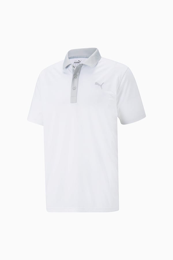 Gamer Men's Golf Polo Shirt, Bright White-High Rise, extralarge-GBR