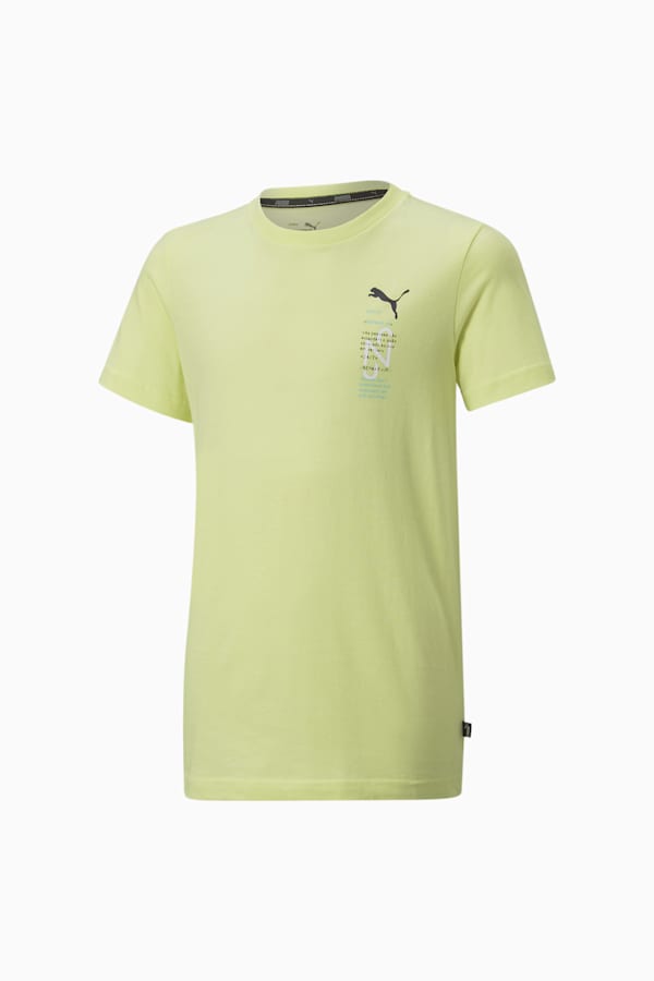 Neymar Jr 24/7 Graphic Football Tee Youth, Fresh Yellow, extralarge