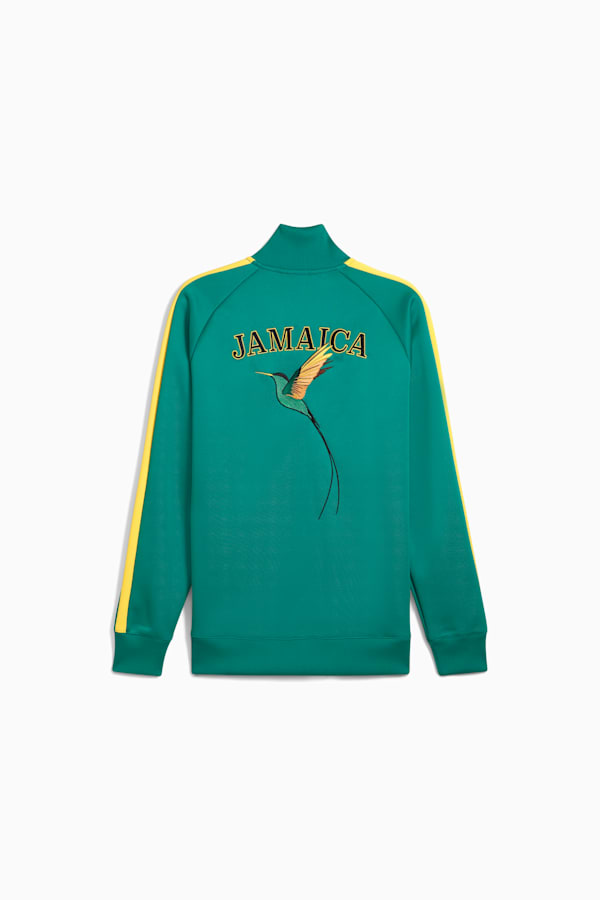 PUMA x JAMAICA T7 Always On Track Jacket Men, Highlands Green-Jamaica, extralarge