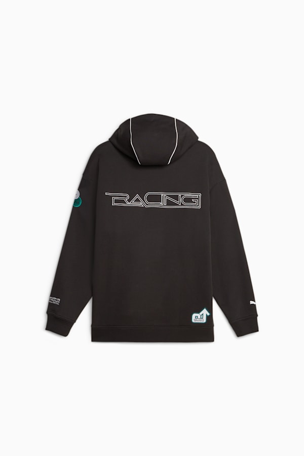 Mercedes-AMG Petronas Motorsport Garage Crew Hoodie, PUMA Black, extralarge