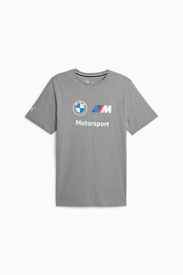 BMW M Motorsport ESS Logo Tee, Medium Gray Heather, extralarge