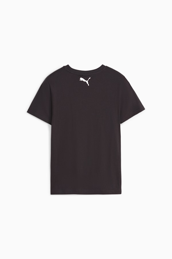 Basketball Graphic Youth Tee, PUMA Black, extralarge