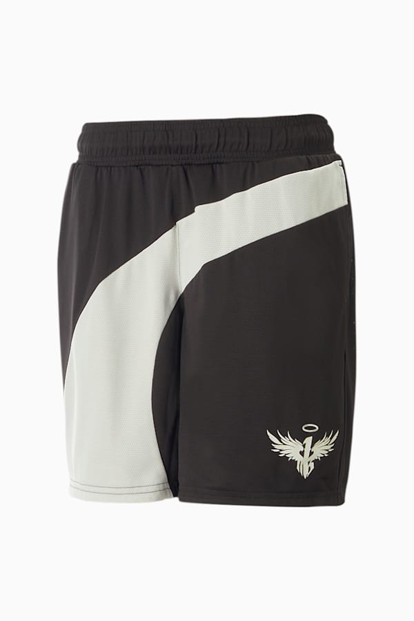 PUMA x MELO Flare Shorts, PUMA Black, extralarge-GBR