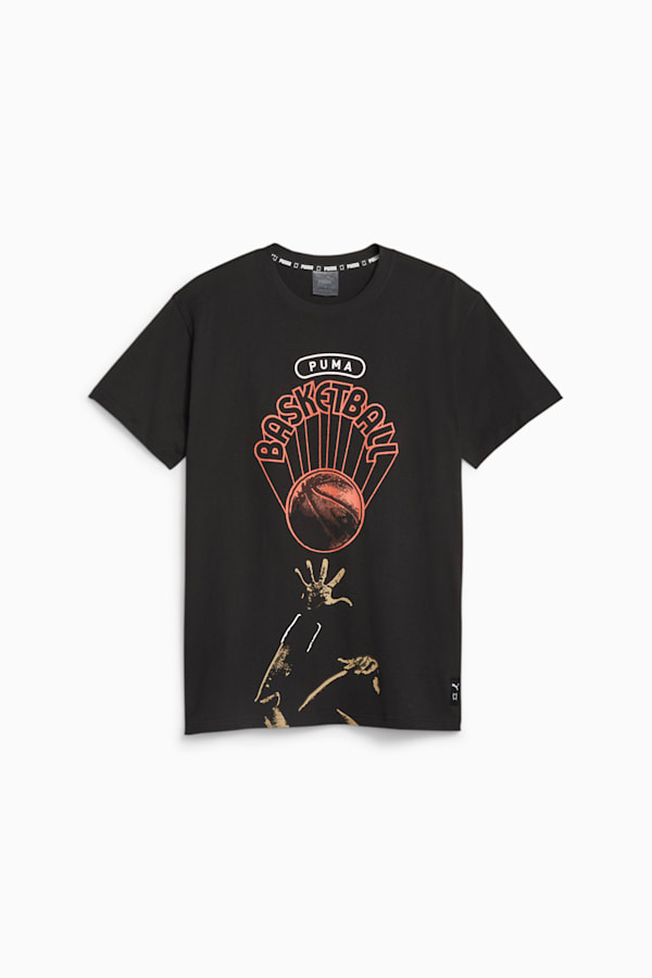 Franchise Men's Basketball Graphic Tee, PUMA Black, extralarge