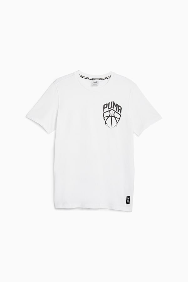 Blueprint Men's Basketball Tee, PUMA White, extralarge